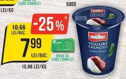 Mega Image muller yogurt cremoso Ofertă