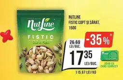 Mega Image NutLine Fistic Coajă, Copt și Sărat Ofertă