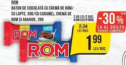 Mega Image Rom baton de ciocolata cu cremă de rom Ofertă