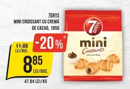 Mega Image 7days mini croissants Ofertă