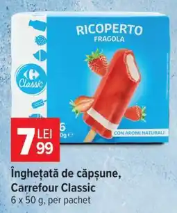 Carrefour Înghețată de căpșune, Carrefour Classic Ofertă
