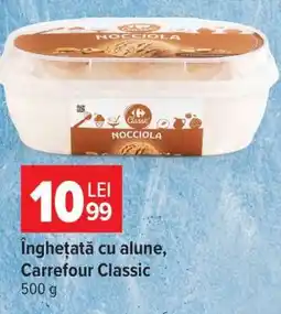 Carrefour Înghețată cu alune Carrefour Classic Ofertă