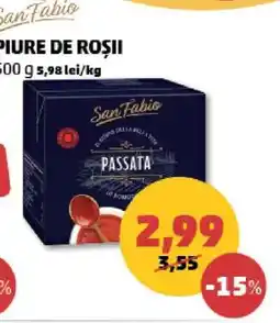Penny PIURE DE ROȘII Ofertă
