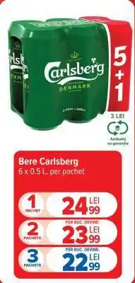 Carrefour Bere Carlsberg Ofertă