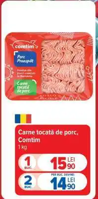 Carrefour Carne tocată de porc, Comtim Ofertă