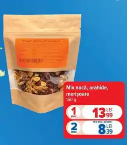 Carrefour Mix nucă, arahide, merișoare Ofertă