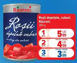 Carrefour Roșii depelate, cuburi, Râureni Ofertă