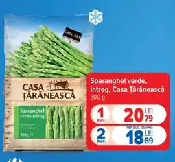 Carrefour Sparanghel verde întreg Casa Țărănească Ofertă