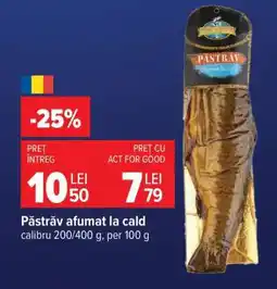 Carrefour Păstrăv afumat la cald Ofertă