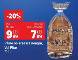 Carrefour Pâine boierească neagră, Vel Pitar Ofertă