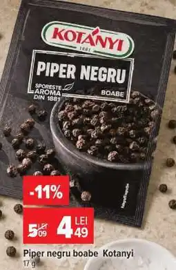 Carrefour Piper negru boabe Kotanyi Ofertă