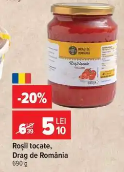 Carrefour Roșii tocate Drag de România Ofertă