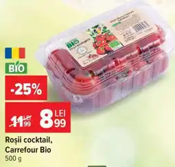 Carrefour Roșii cocktail, Carrefour Bio Ofertă
