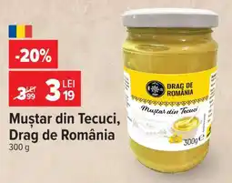 Carrefour Muștar din Tecuci Drag de România Ofertă