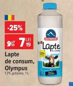 Carrefour Lapte de consum, Olympus Ofertă