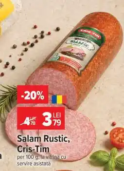 Carrefour Salam Rustic Cris-Tim Ofertă