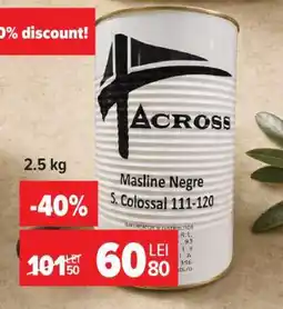 Carrefour Across Masline Negre S. Colossal 111-120 Ofertă