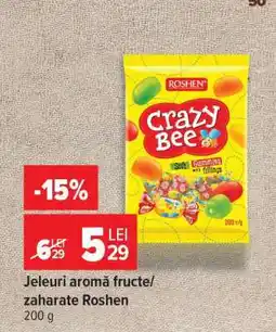 Carrefour Jeleuri aromă fructe/zaharate Roshen Ofertă