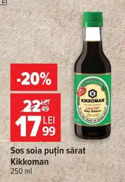 Carrefour Sos soia puțin sărat Kikkoman Ofertă