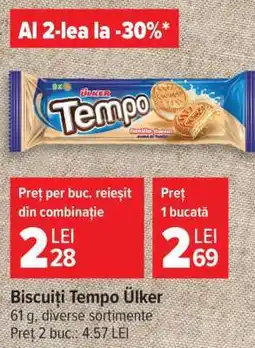 Carrefour Biscuiți Tempo Ülker Ofertă
