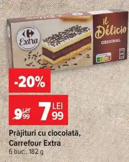 Carrefour Prăjituri cu ciocolată, Carrefour Extra Ofertă