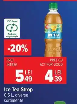 Carrefour Ice tea Strop Ofertă