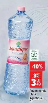 Carrefour Apă minerală plată Aquatique Ofertă