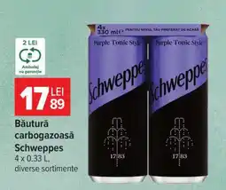 Carrefour Băutură carbogazoasă Schweppes Ofertă