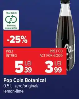 Carrefour POP COLA BOTANICAL Ofertă