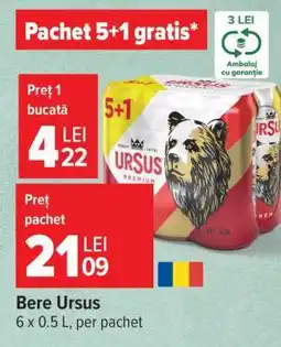 Carrefour Bere Ursus Ofertă
