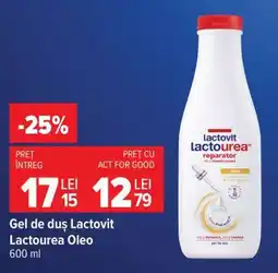 Carrefour Gel de duș Lactovit Lactourea Oleo Ofertă