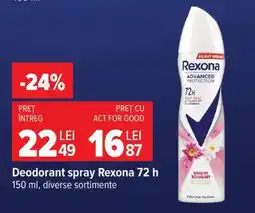 Carrefour Deodorant spray Rexona 72 h Ofertă