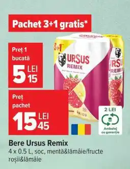 Carrefour Bere Ursus Remix Ofertă