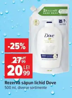 Carrefour Rezervă săpun lichid, Dove Ofertă