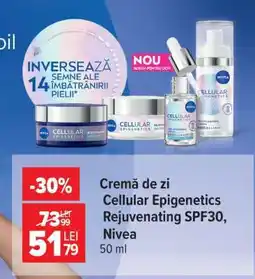 Carrefour Cremă de zi Cellular Epigenetics Rejuvenating SPF30, Nivea Ofertă