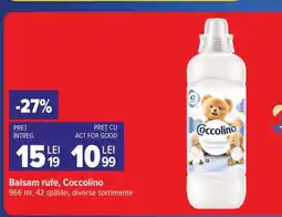 Carrefour Balsam rufe Coccolino Ofertă