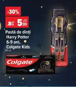 Carrefour Pastă de dinți Harry Potter 6-9 ani, Colgate Kids Ofertă