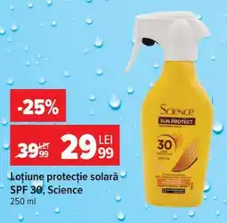 Carrefour Loțiune protecție solară SPF 30 Science Ofertă
