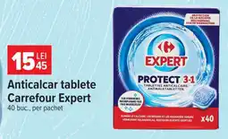 Carrefour Anticalcar tablete, Carrefour Expert Ofertă
