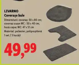 Lidl LIVARNO Covorașe baie Ofertă