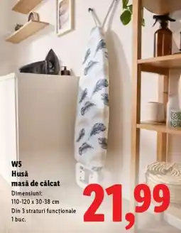 Lidl W5 Husă masă de călcat Ofertă