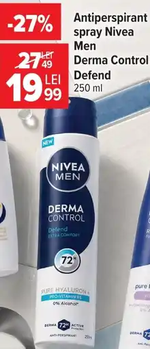 Carrefour Nivea men antiperspirant spray Ofertă