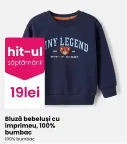 Pepco Tiny Legend bluză bebeluși cu imprimeu Ofertă
