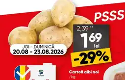 PROFI Albalact cartofi albi noi Ofertă