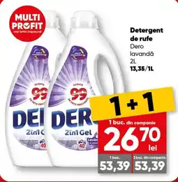 PROFI Dero detergent de rufe lavanda Ofertă