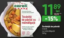 PROFI Caroli tocăniță de păstăi cu mămăliguță Ofertă