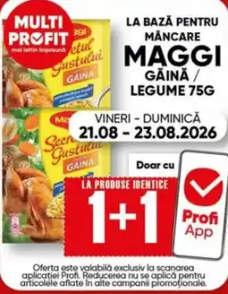 PROFI Maggi găină / legume Ofertă