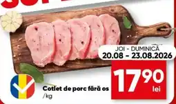 PROFI Cotlet de porc fără os Ofertă