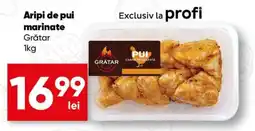 PROFI Grătar aripi de pui marinate Ofertă