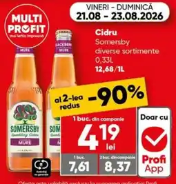 PROFI Somersby cidru Ofertă